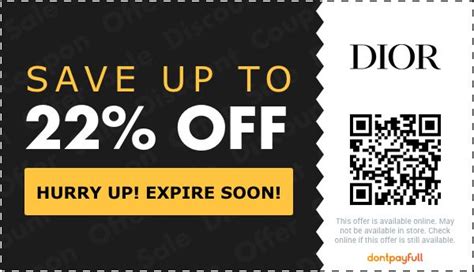 dior promo code march 2022|Dior honey coupon code.